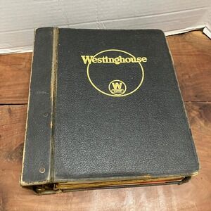Westinghouse Vintage Tool Catalogs Binder 1952-1953 Industrial Collectible